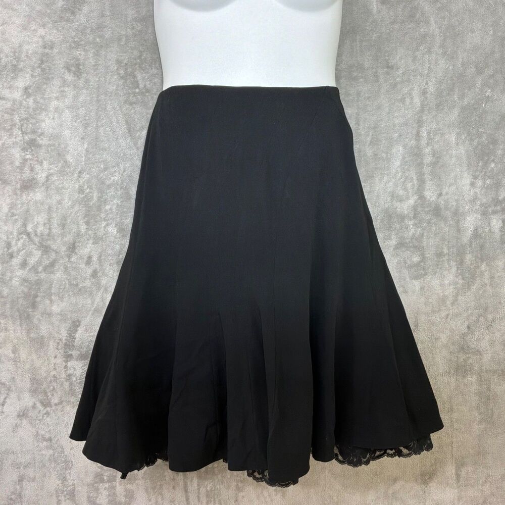 Women’s Black Gothic Lolita 2 Petticoats sz.14P steam punk WhimsyGoth Victorian